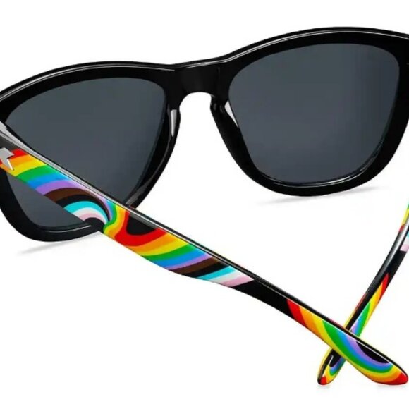 Knockaround Premiums Rainbow on My Parade Polarized Sunglasses, Unisex, New